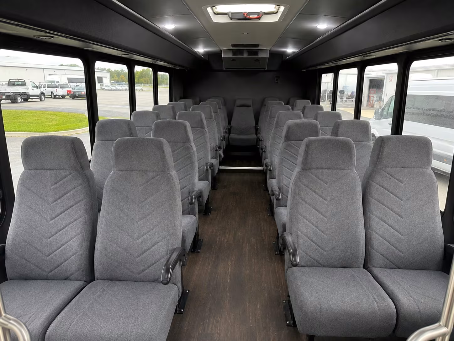 18 passenger minibus inside