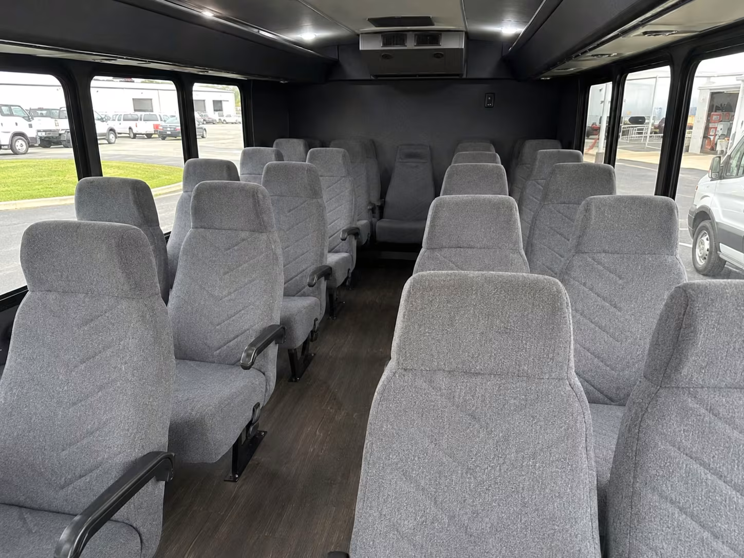 20 passenger minibus inside