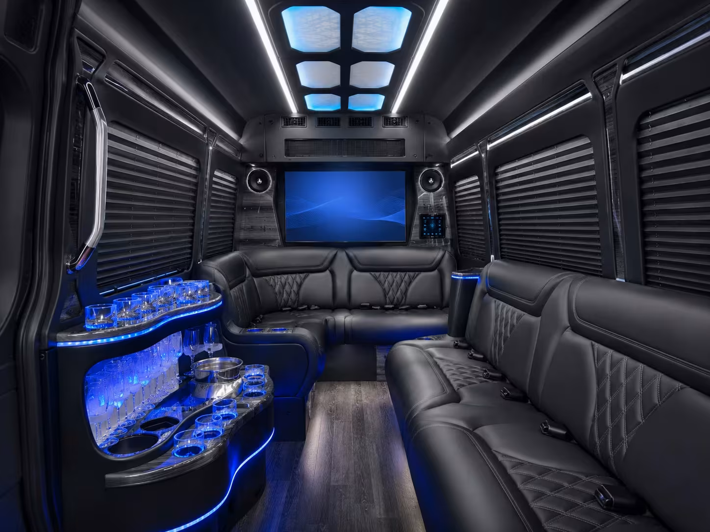 funeral bereavement church shuttle buses in new orleans