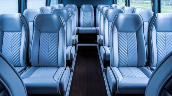 new orleans 20 passenger minibus interior