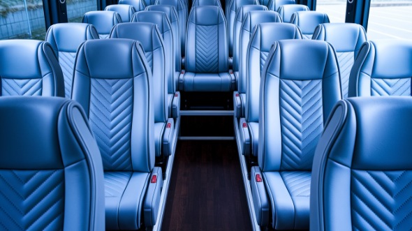 new orleans 28 passenger minibus interior