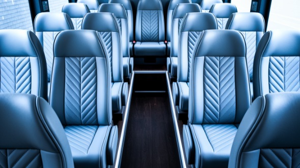 new orleans 30 passenger minibus inside