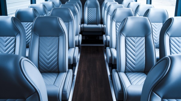 new orleans 35 passenger minibus inside