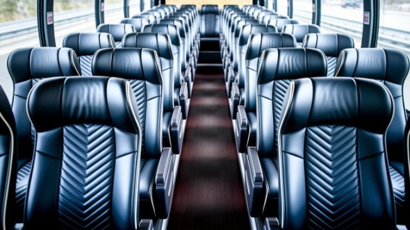 new orleans 50 passenger charter bus inside