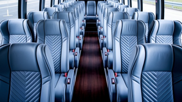 new orleans 54 passenger charter bus interior