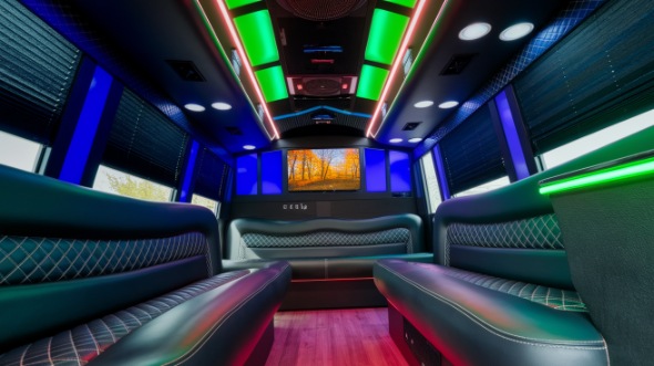 new orleans party bus rental inside