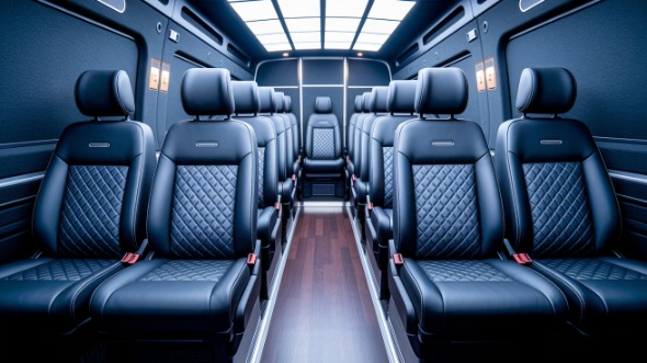 new orleans sprinter van with driver interior